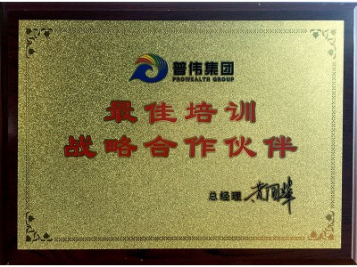 最佳培訓戰略合作伙伴